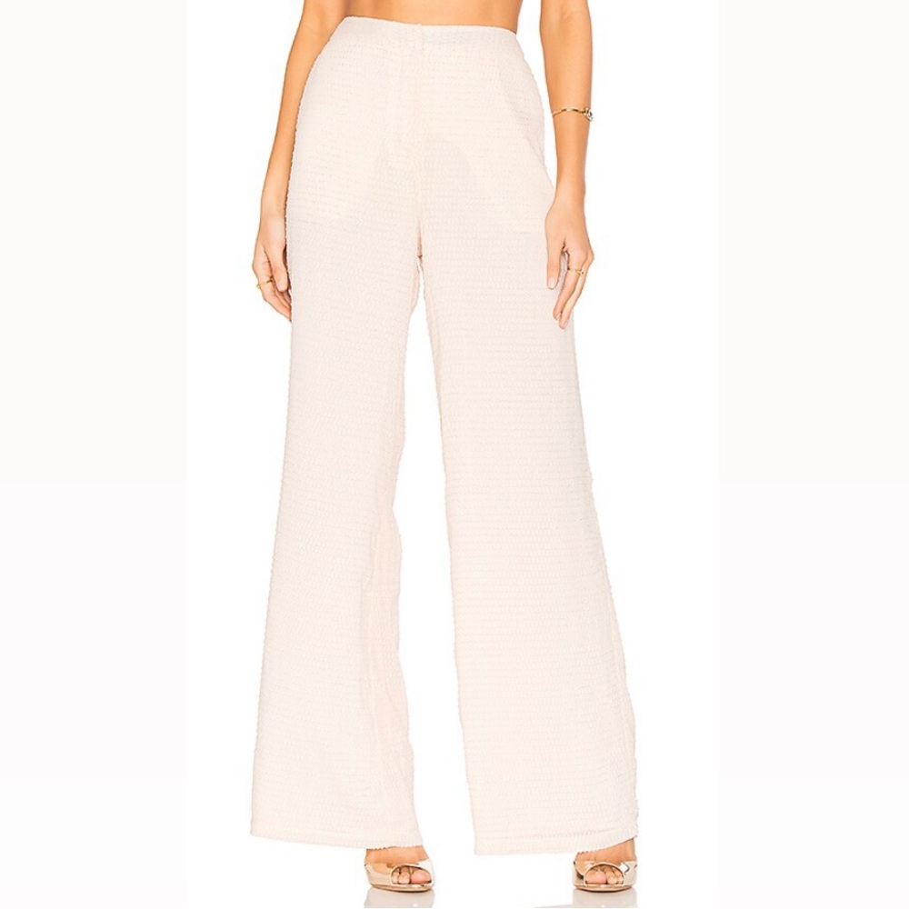 Revolve House of Harlow 1960 Mona Pants in Pearl Sz S NWT
